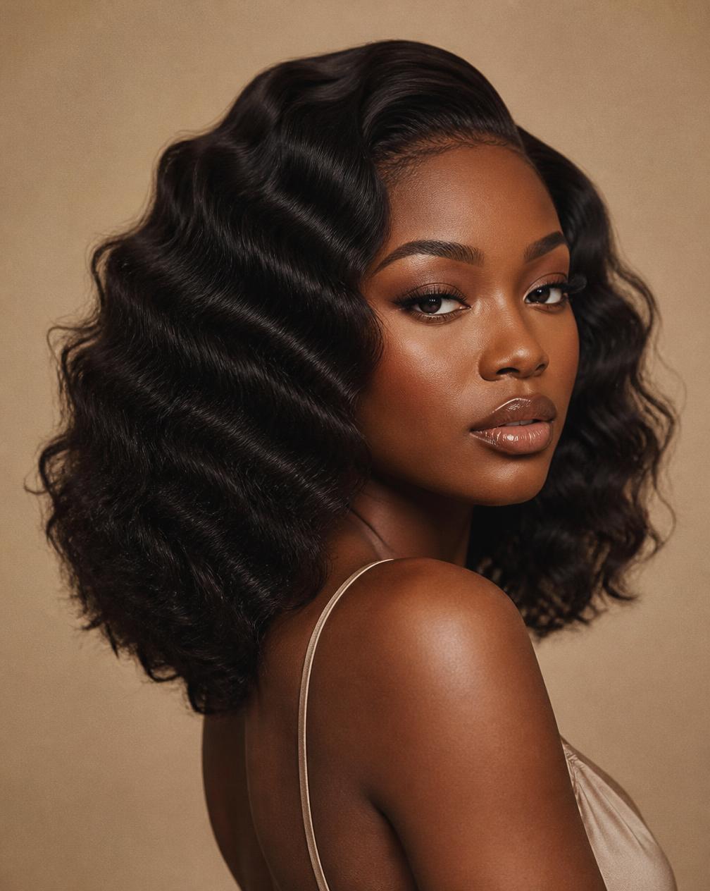 Deep wave hair